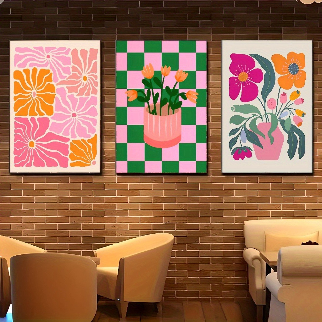 Plant Parenting - Vibrant Flowers and Vases Canvas Prints