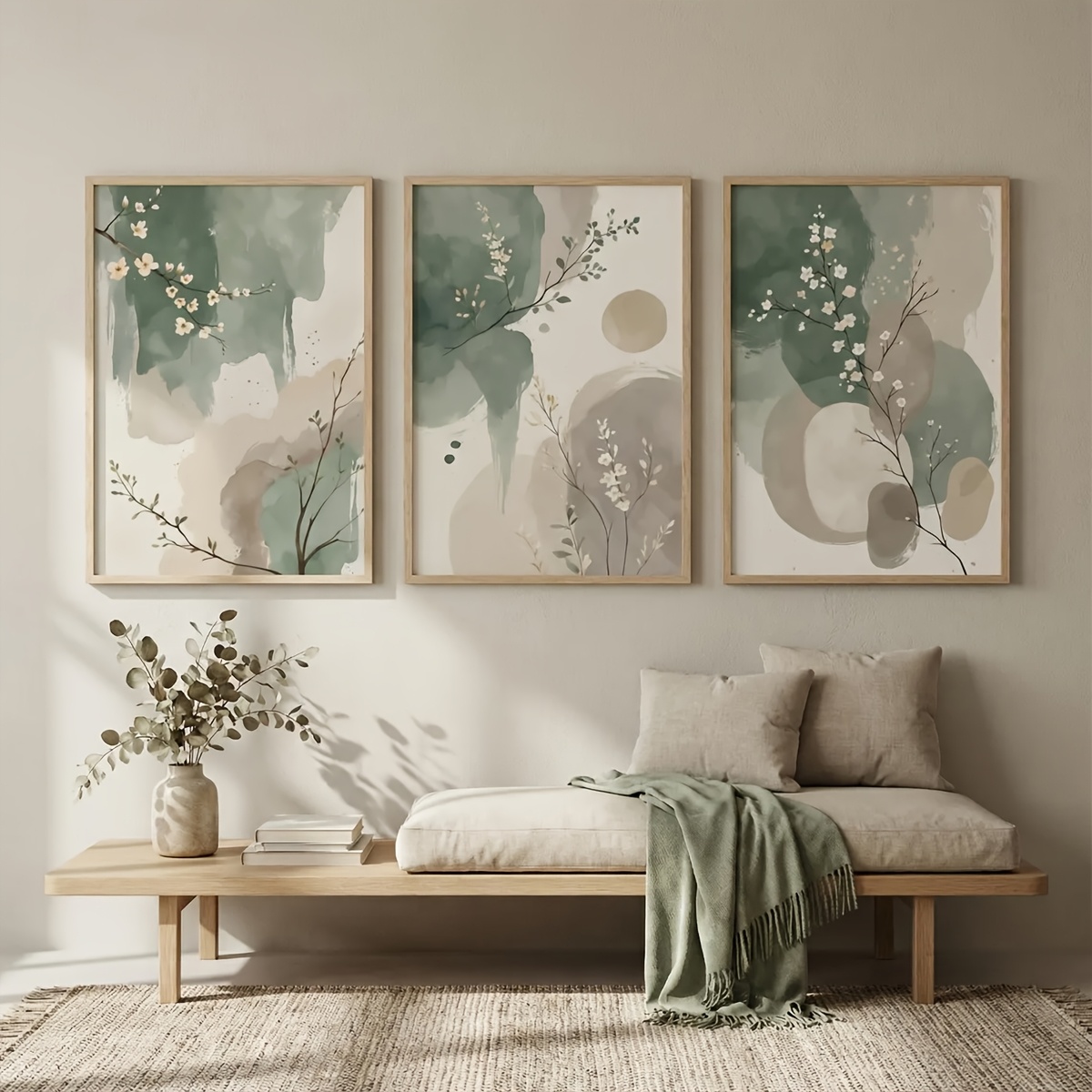 3pcs Japanese-Style Plant Canv - Plant Parenting のレビューと価格