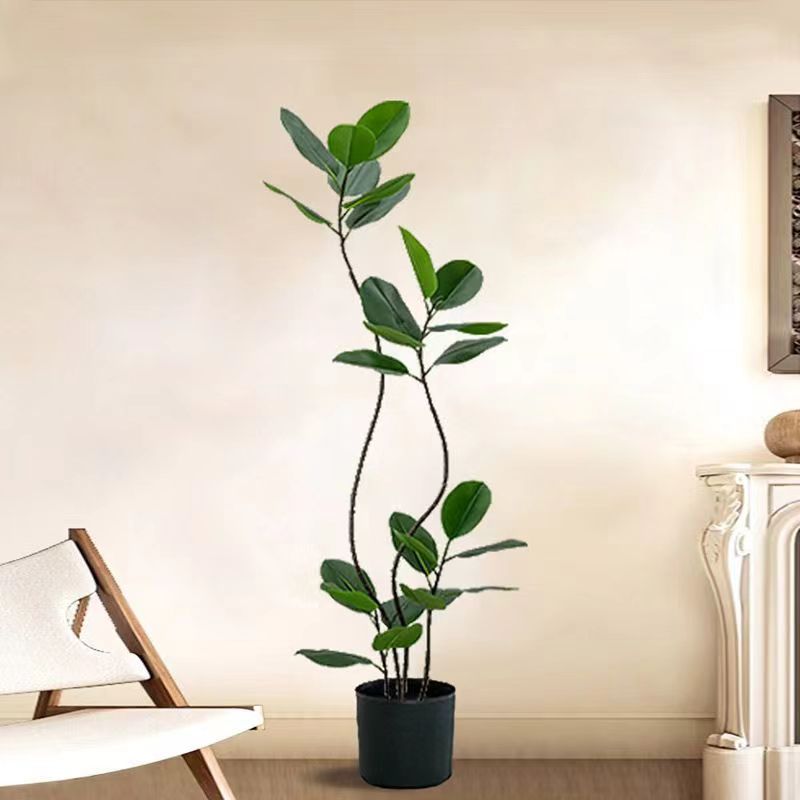 43-70in Fake Plants Large Arti - Rubber Plant Ficus のレビューと価格