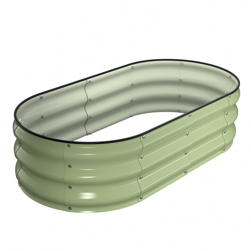1PCS Oval-shaped Galvanized St - Plant Parenting のレビューと価格