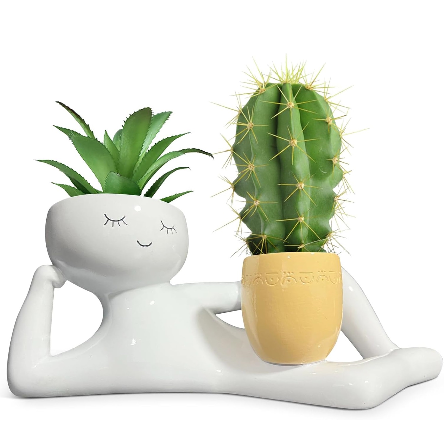 Lazy Little Guy Planter Unique - Plant Parenting のレビューと価格