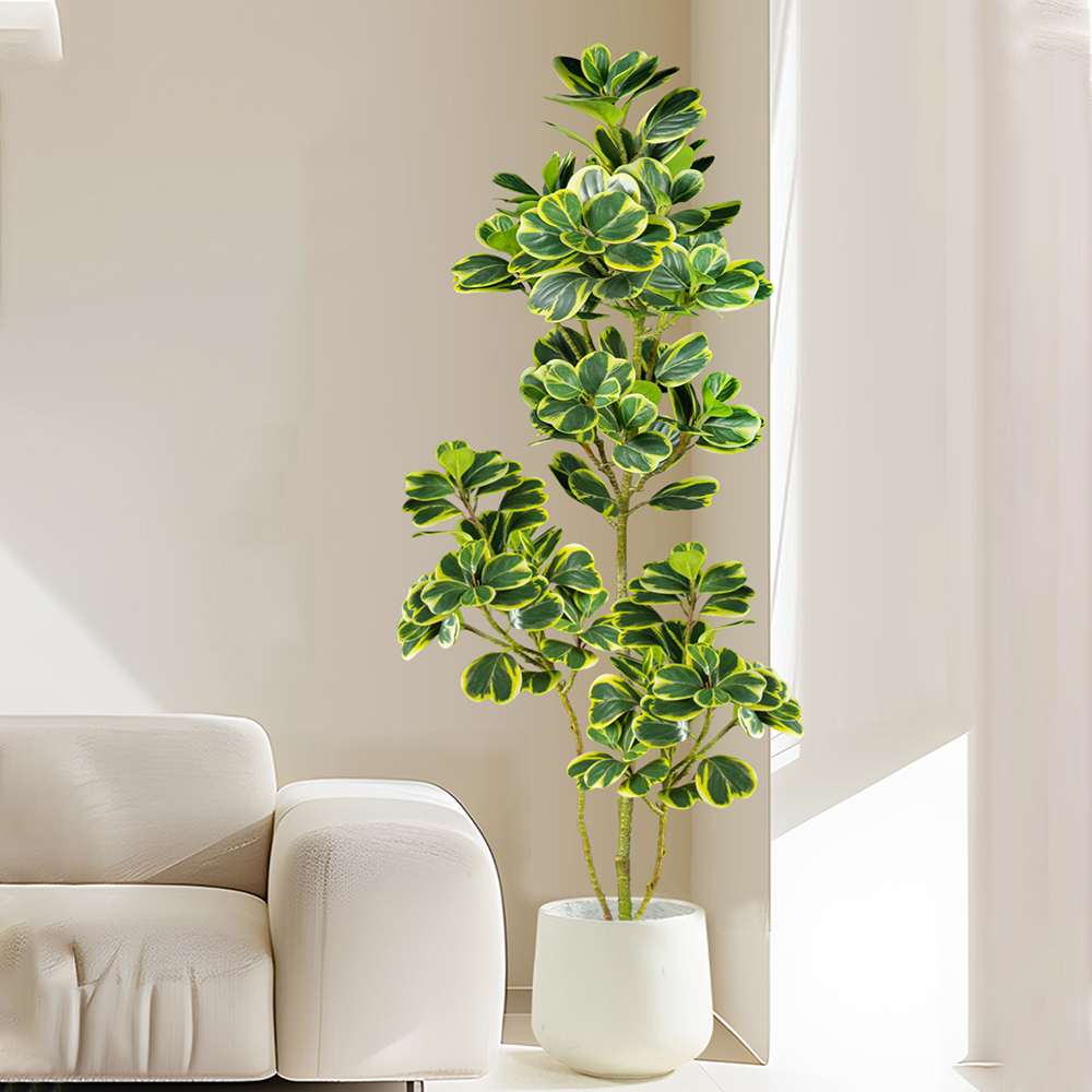 76cm/115cm Artificial Ficus Tr - Rubber Plant Ficus のレビューと価格