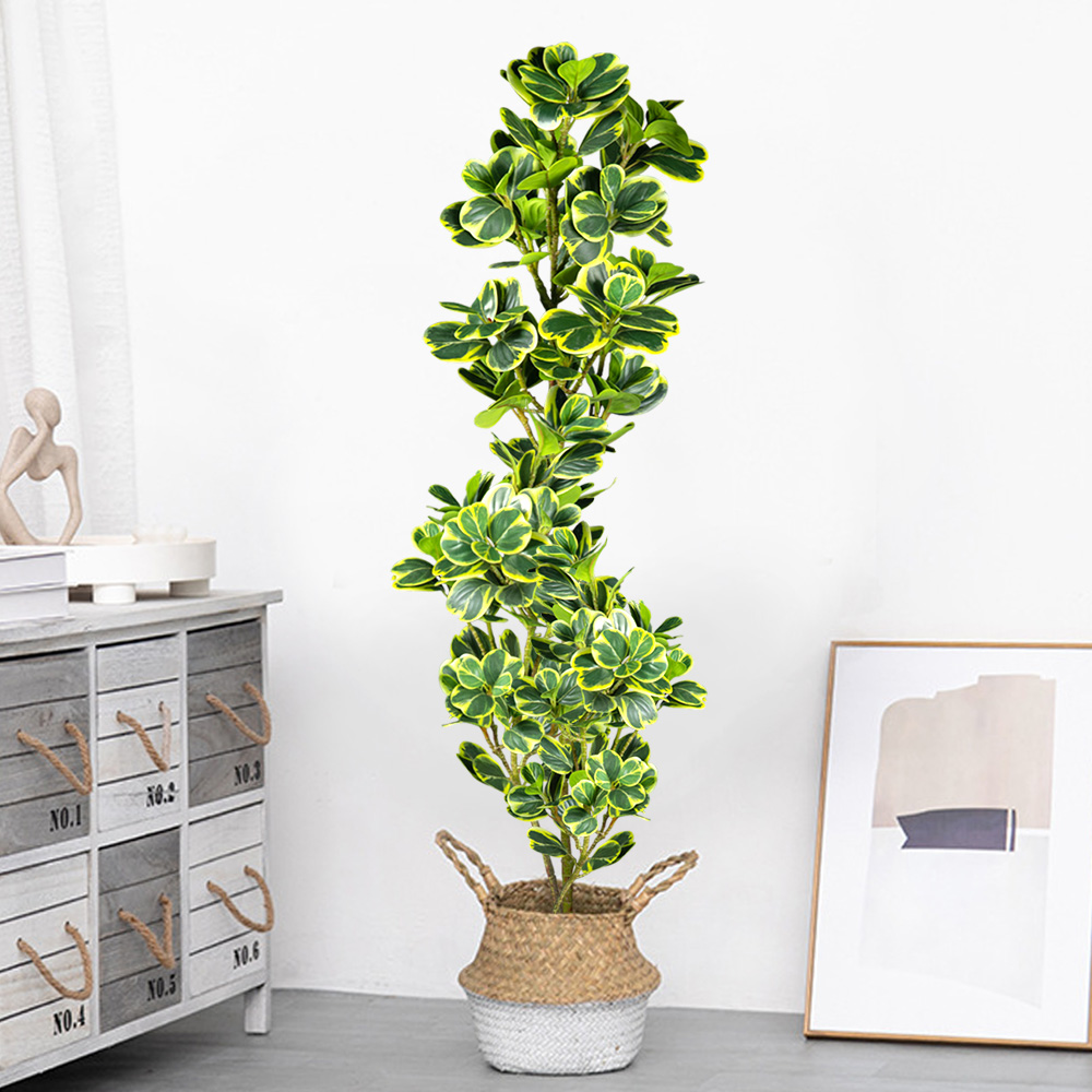 76cm/115cm Artificial Ficus Tr - Rubber Plant Ficus のレビューと価格