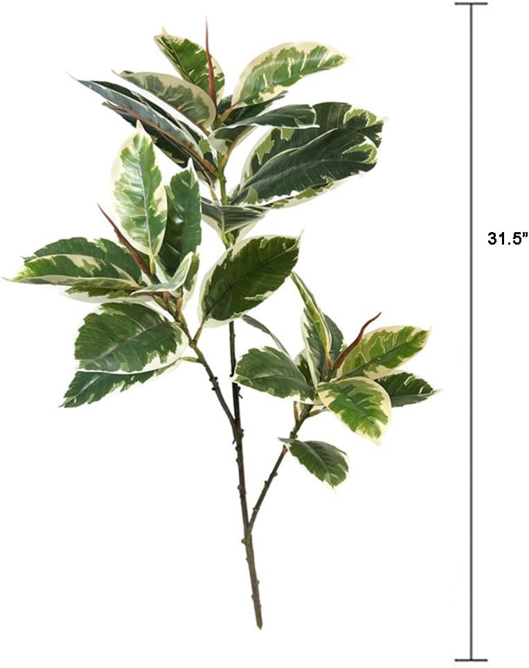 Ficus Tineke Artificial Plant  - Rubber Plant Ficus のレビューと価格