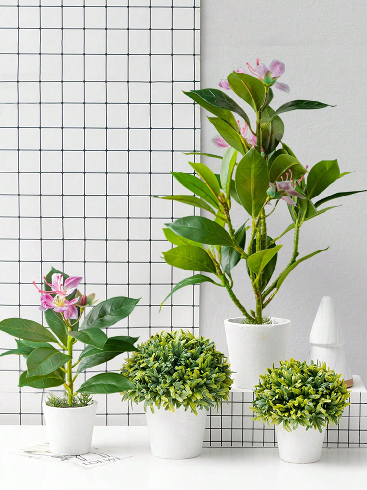 21-40cm Artificial Azaleas Pla - Rubber Plant Ficus のレビューと価格