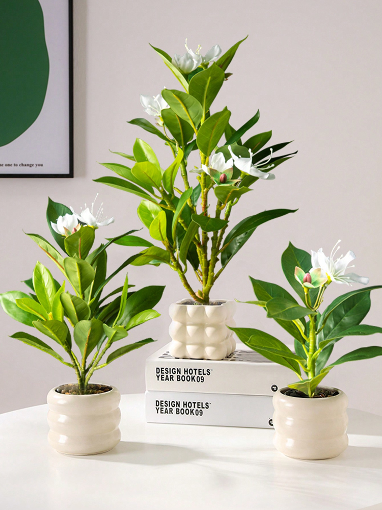 21-40cm Artificial Azaleas Pla - Rubber Plant Ficus のレビューと価格