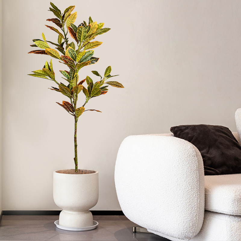 120cm Large Fake Ficus Tree Ar - Rubber Plant Ficus のレビューと価格