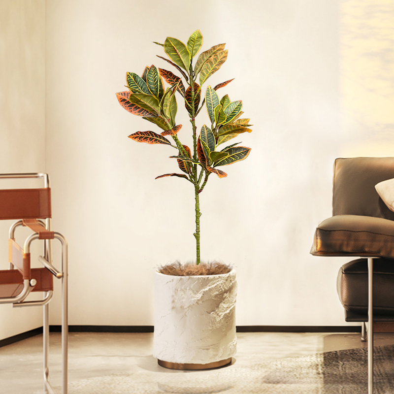 120cm Large Fake Ficus Tree Ar - Rubber Plant Ficus のレビューと価格