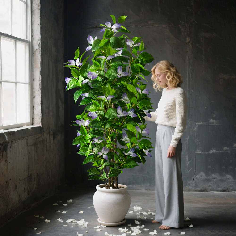 82-144cm Large Artificial Ficu - Rubber Plant Ficus のレビューと価格
