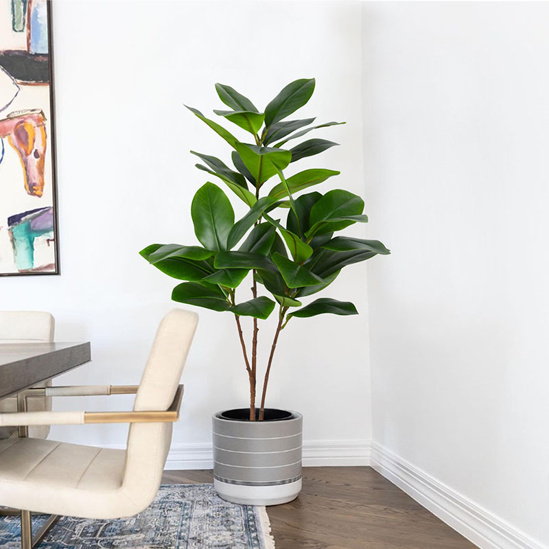 51in Large Artificial Plants F - Rubber Plant Ficus のレビューと価格