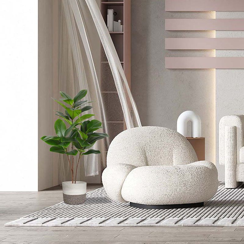 51in Large Artificial Plants F - Rubber Plant Ficus のレビューと価格