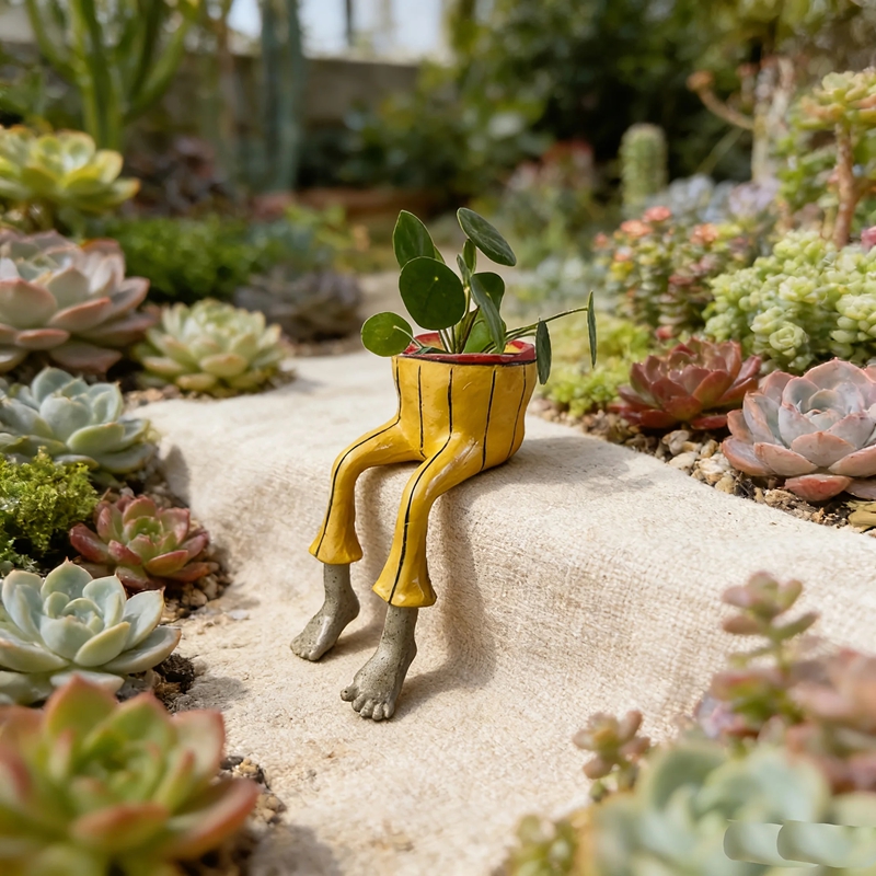 Whimsical Resin Leggy Planter  - Plant Parental のレビューと価格