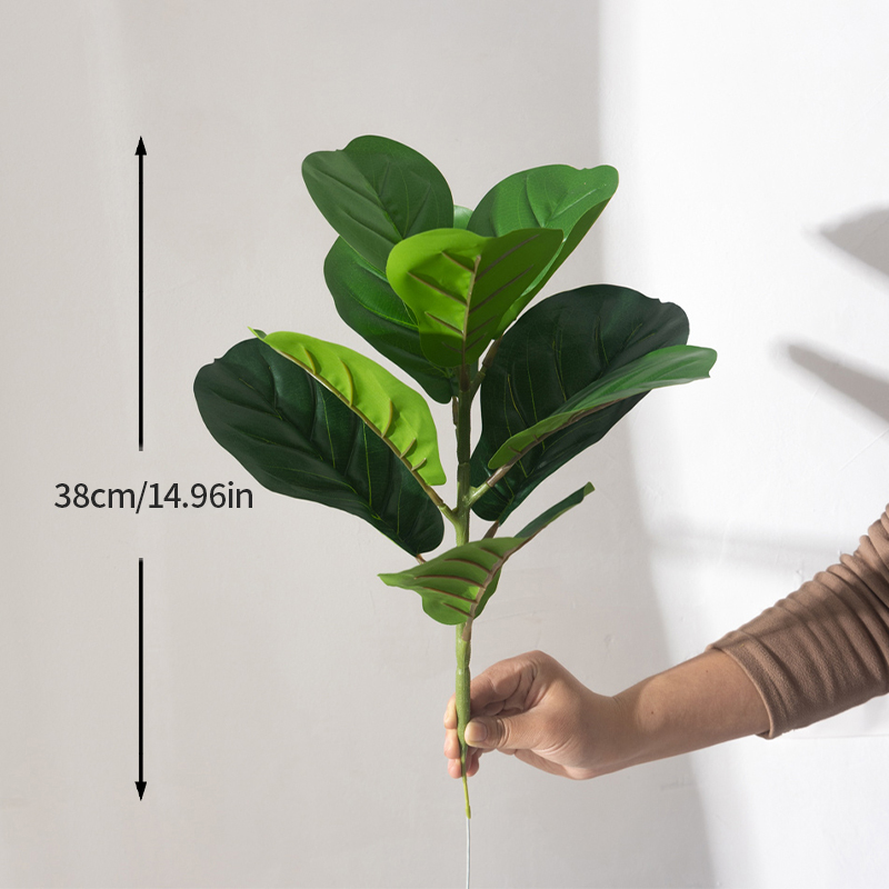 38cm Fake Ficus Tree Artificia - Rubber Plant Ficus のレビューと価格