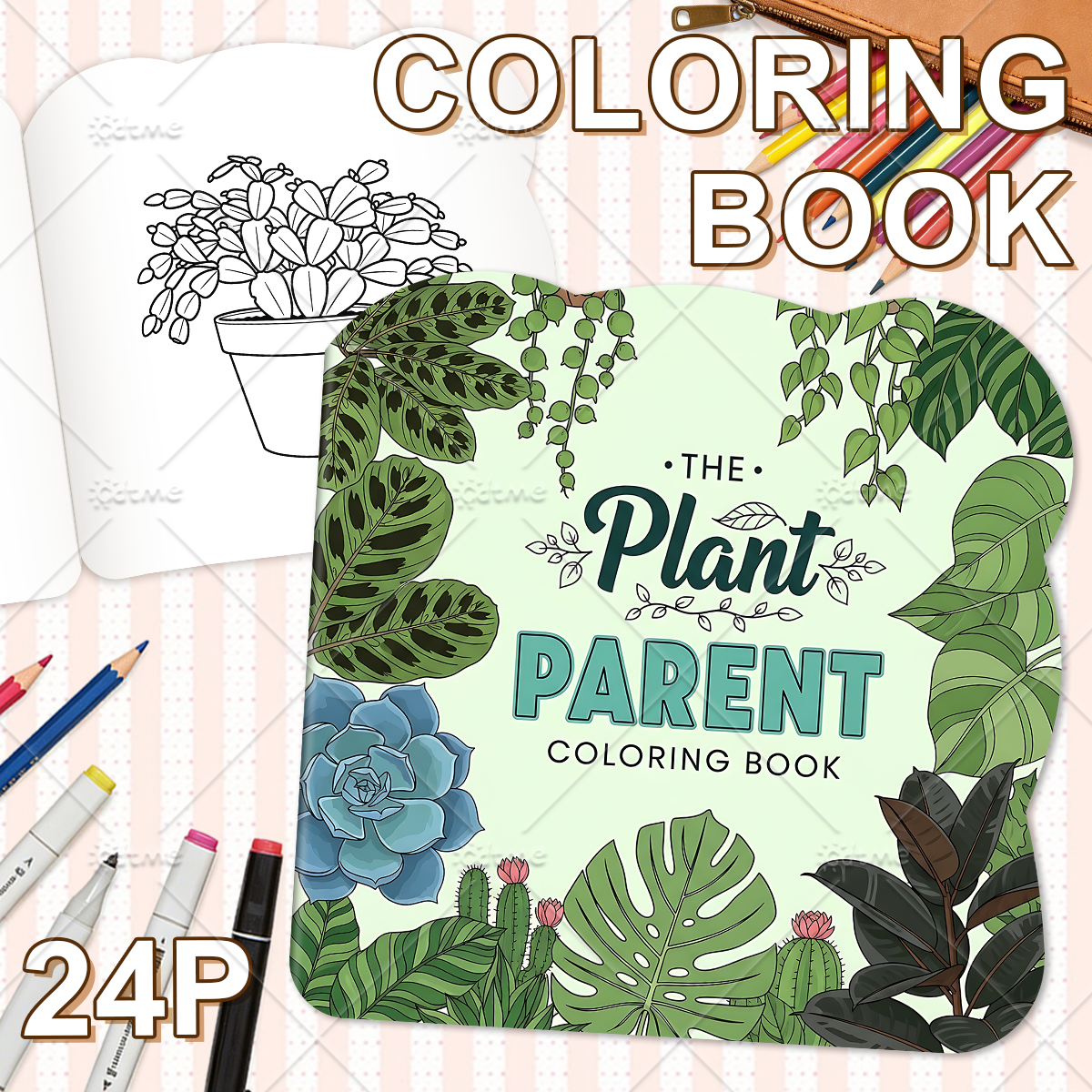 THE Plant PARENTE Coloring Boo - Plant Parental のレビューと価格