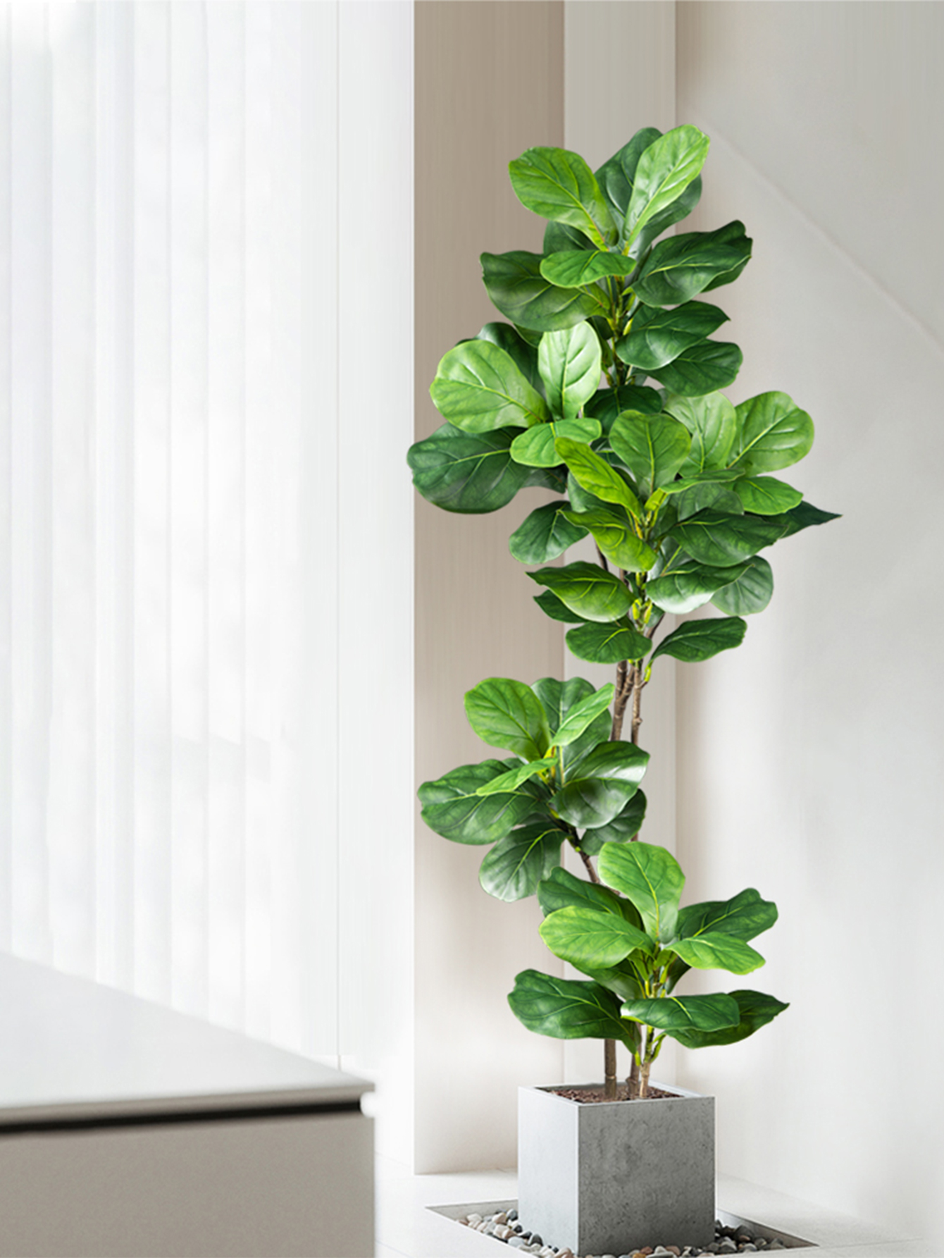 70-135cm Large Artificial Ficu - Rubber Plant Ficus のレビューと価格